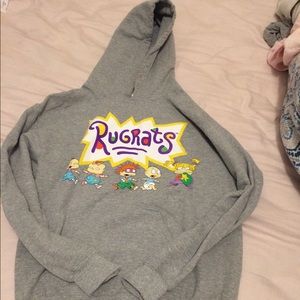 Grey Rugrats Hoodie